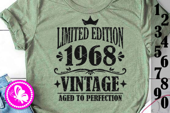 Download Limited Edition 1968 Vintage Birthday - Premium Resources