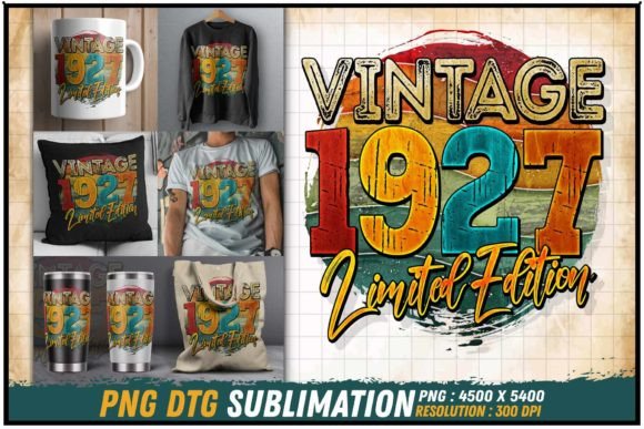 Download Vintage 1927 Limited Edition Retro Round - 1927 Collection