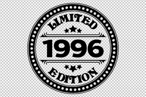 Download Limited Edition 1996 SVG EPS PNG - 1996 Collection